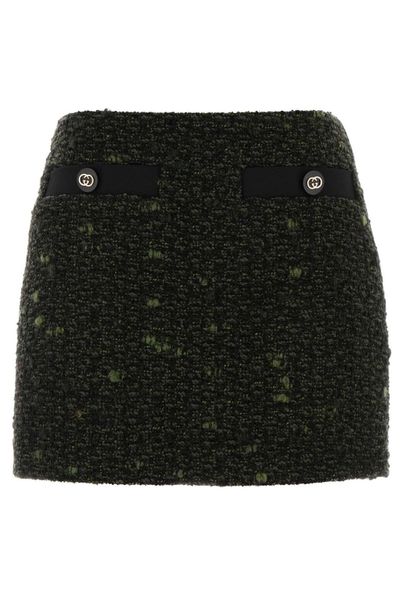 Gucci Bouclé Mini Skirt