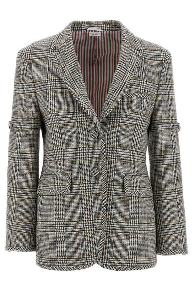 Thom Browne Checked Single-Breasted Blazer