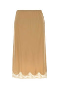 Saint Laurent Laced Half-Slip Skirt