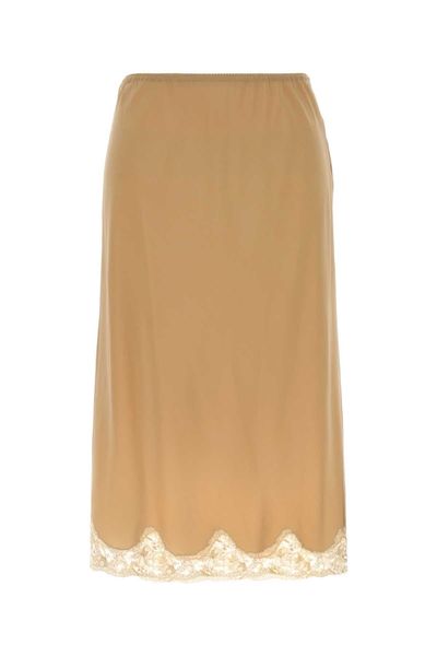 Saint Laurent Laced Half-Slip Skirt