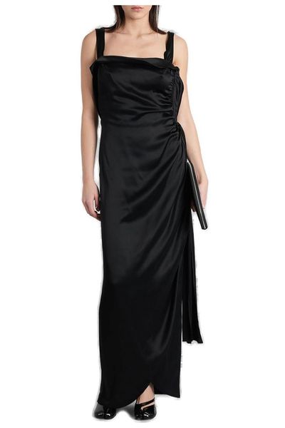 Maison Margiela Satin Maxi Dress