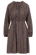 Gucci Interlocking G Chain Printed Dress