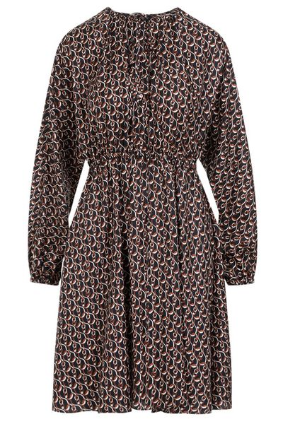 Gucci Interlocking G Chain Printed Dress