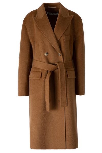 Acne Studios Double-Breasted Belted Coat