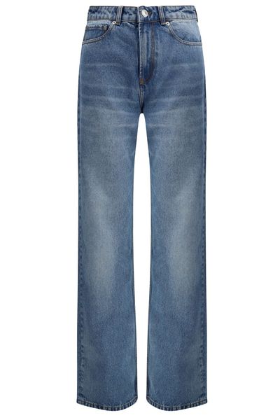 AMI Paris Logo Patch Large Fit Jeans