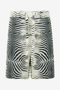 Roberto Cavalli Printed Bermuda Shorts