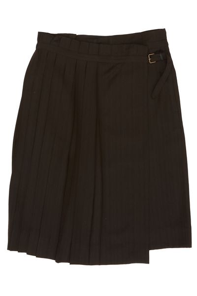 Dries Van Noten Pleated Midi Skirt