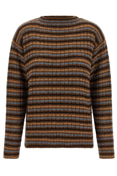Prada Boat Neck Knitted Sweater