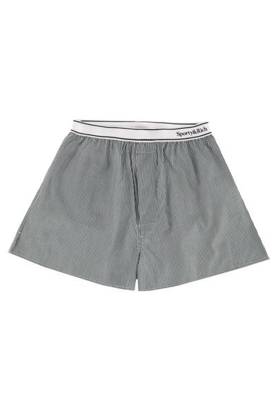 Sporty & Rich Pinstriped Boxer Shorts