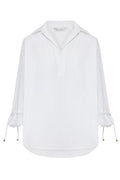 Max Mara Mxmadorni Long-Sleeved Drawstring Top