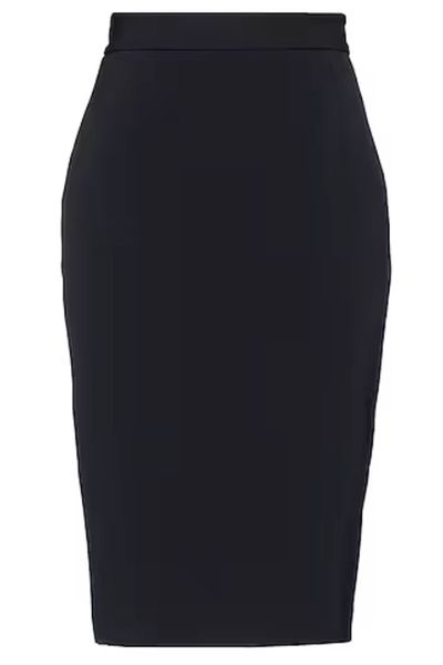 Pinko Vasca Side Slit Midi Skirt