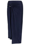 Rabanne Midi Piercing Jersey Skirt
