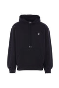 Maison Kitsuné Fox Head Patch Drawstring Hoodie