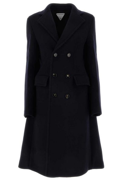 Bottega Veneta Double-Breasted Cape Coat