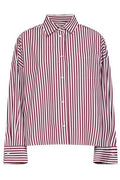 Weekend Max Mara Ovatta Striped Button-Up Shirt