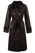 Barbour Elva Belted Wax Coat