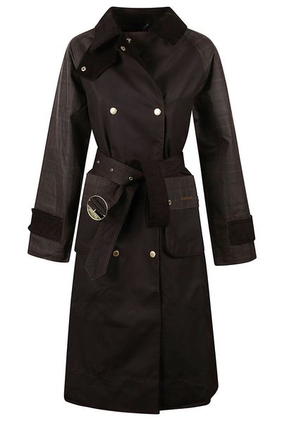 Barbour Elva Belted Wax Coat