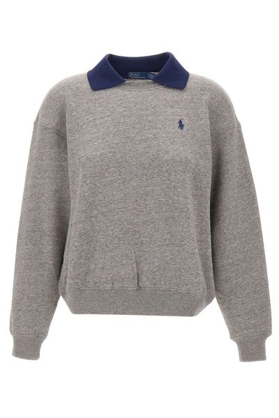 Polo Ralph Lauren Oversized Polo Collar Sweatshirt