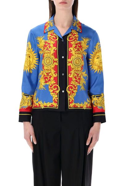 Versace The Sun Printed Shirt