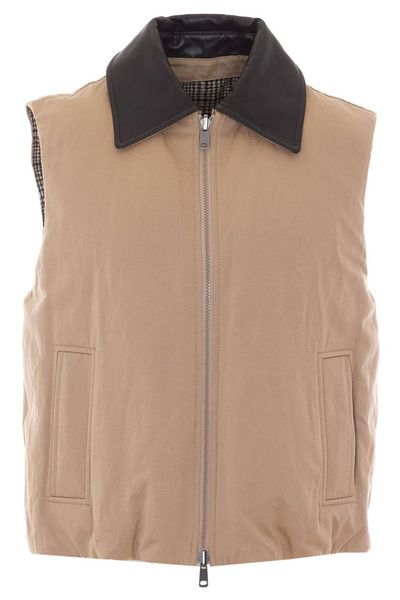 Brunello Cucinelli Reversible Zip-Up Gilet
