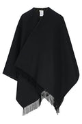 Fendi Reversible Fringed Poncho