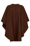 Ermanno Scervino Scalloped Trim Cape