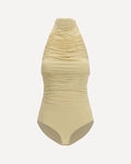 FRANCESCO MURANO Draped Halterneck Bodysuit