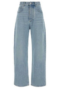 Bottega Veneta Sky Bleached Wide Leg Jeans