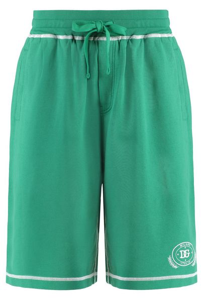 Dolce & Gabbana Logo Printed Bermuda Shorts