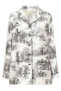 Christian Dior All-Over Patterned Button-Up Shirt