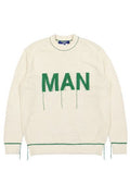 Junya Watanabe Comme des Garçons Logo Intarsia Knit Pullover