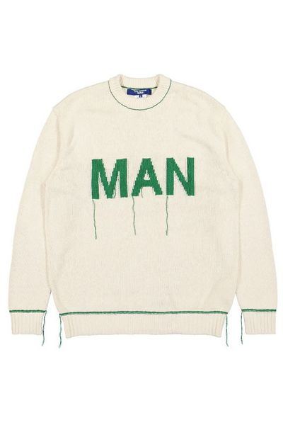 Junya Watanabe Comme des Garçons Logo Intarsia Knit Pullover