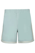 Commas Contrast Trim Elastic-Waist Shorts