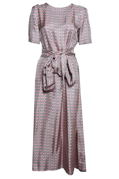 'S Max Mara Stmsamba Printed Twill Dress