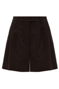 Lacoste Oversized Pleated Bermuda Shorts