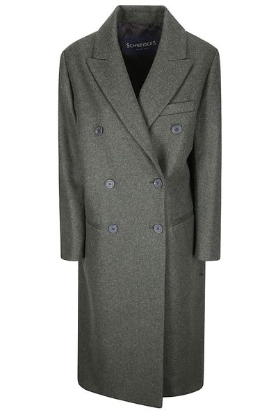 Schneiders Bella Double-Breasted Long Coat