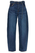 Sacai Belted Wide-Leg Jeans