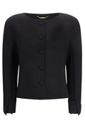 Chloé Collarless Fitted Jacket