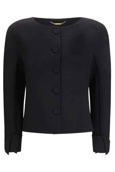 Chloé Collarless Fitted Jacket