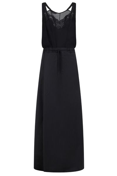 Balenciaga Patched Slip Dress