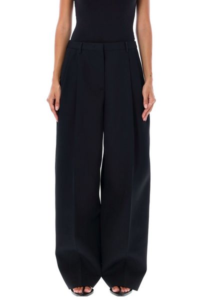 Jil Sander Mid-Waisted Wide-Leg Trousers