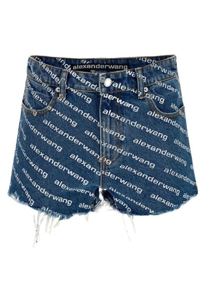 Alexander Wang Bite Logo Shorts