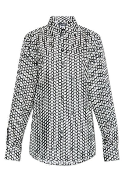 Dolce & Gabbana DG Printed Martini-Fit Shirt