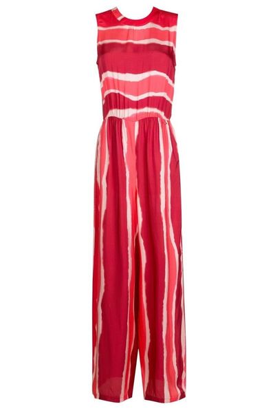 Armani Exchange Striped Jumpsuit
