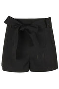 Moncler Logo Patch Belted Shorts