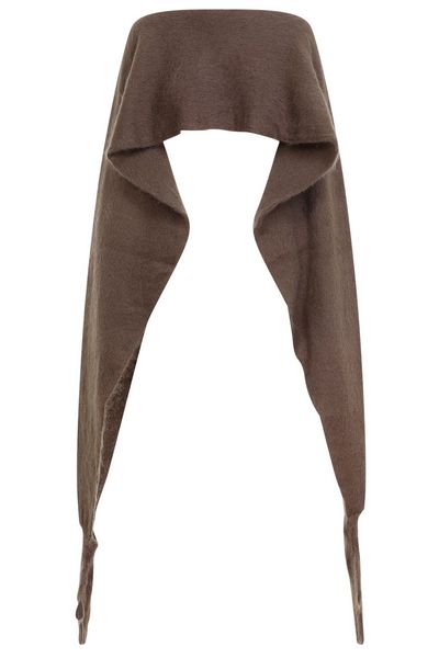 Moschino Glove Detailed Short Cape