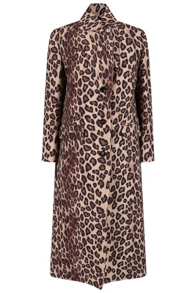 Alberto Biani Printed Long Coat