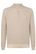 Zanone Zip-Collar Knitted Jumper