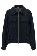 Brunello Cucinelli Long-Sleeved Zip-Up Jacket