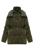 Moncler Agneux Belted Down Jacket
